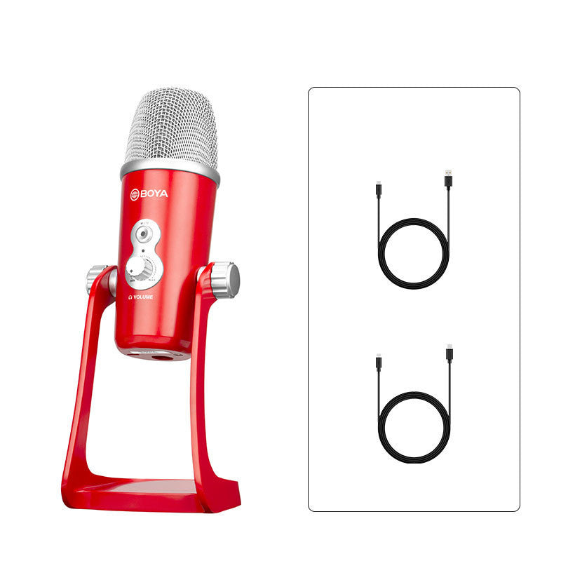 Condenser Microphone Eat Broadcast  Recording Built-in Sound Card - Arovion