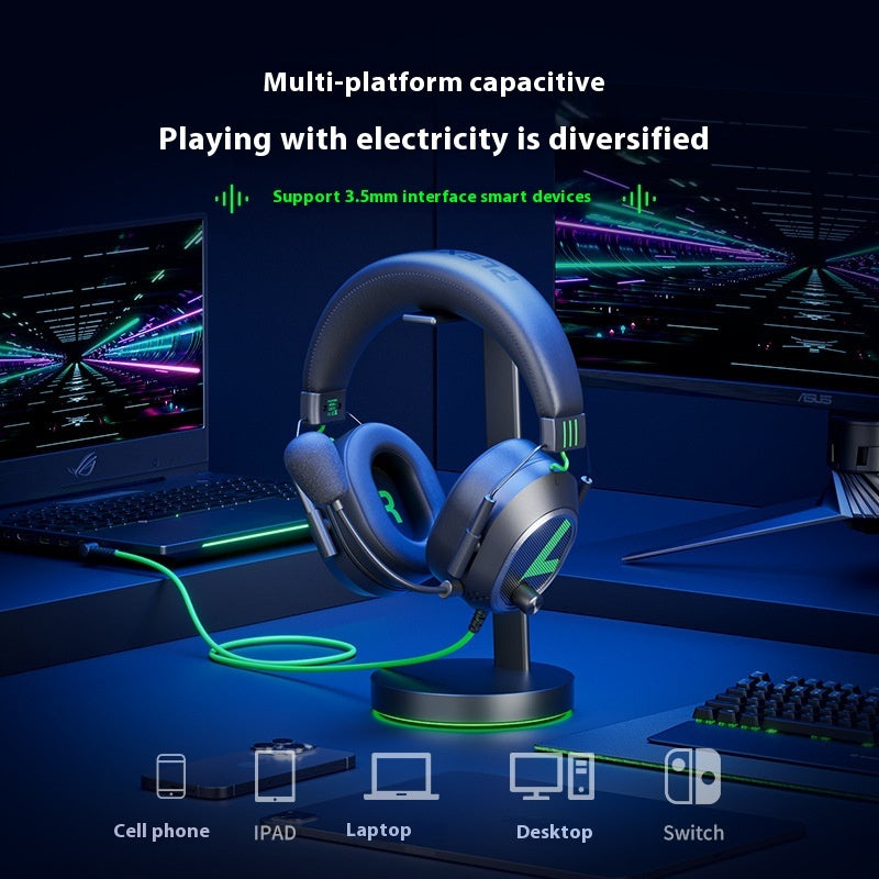 G810 Auditory Discrimination Wire Control Gaming Headset - Arovion