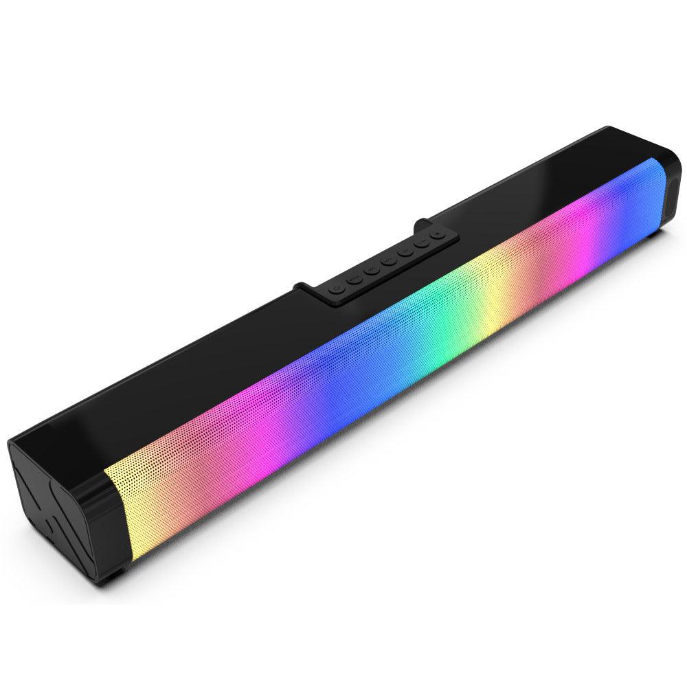 Speakers Powerful Bass Stereo Sound USB 3.5mm Optical Soundbar - Arovion