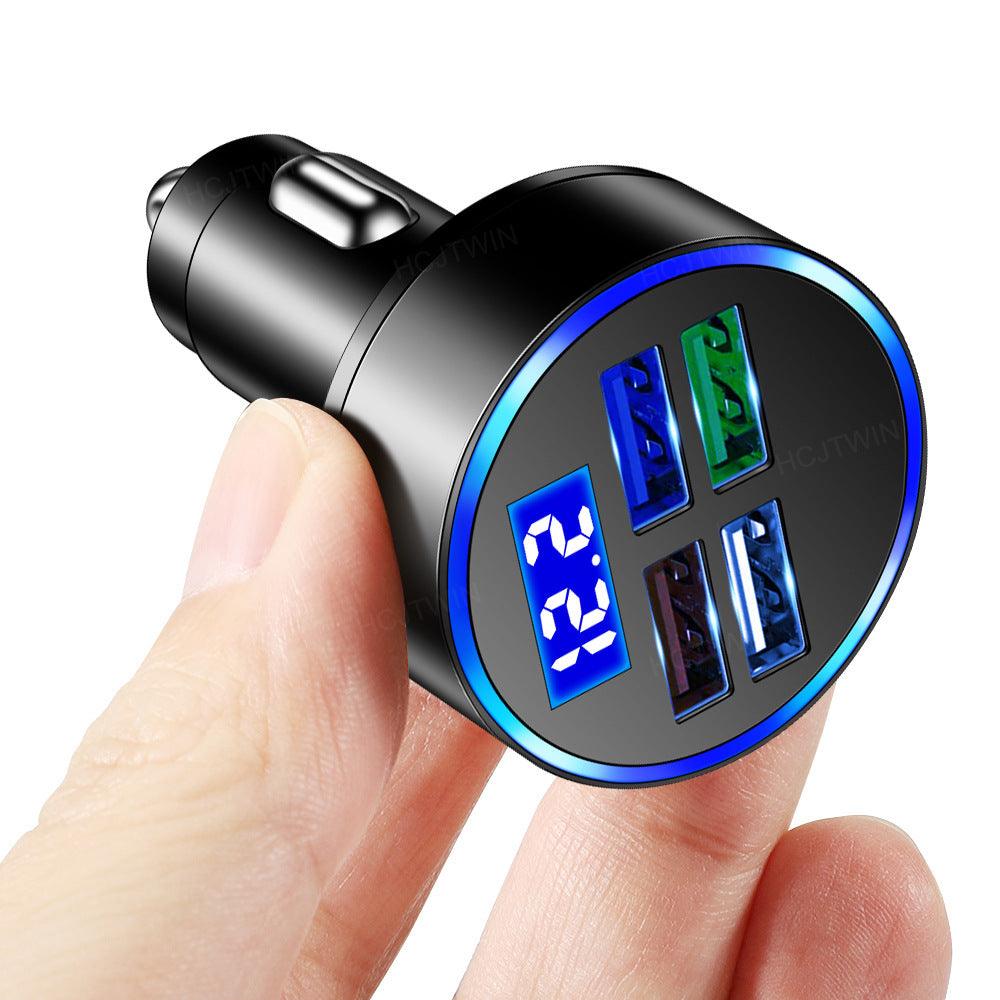 One-to-four Multi-port Car Charger - Arovion