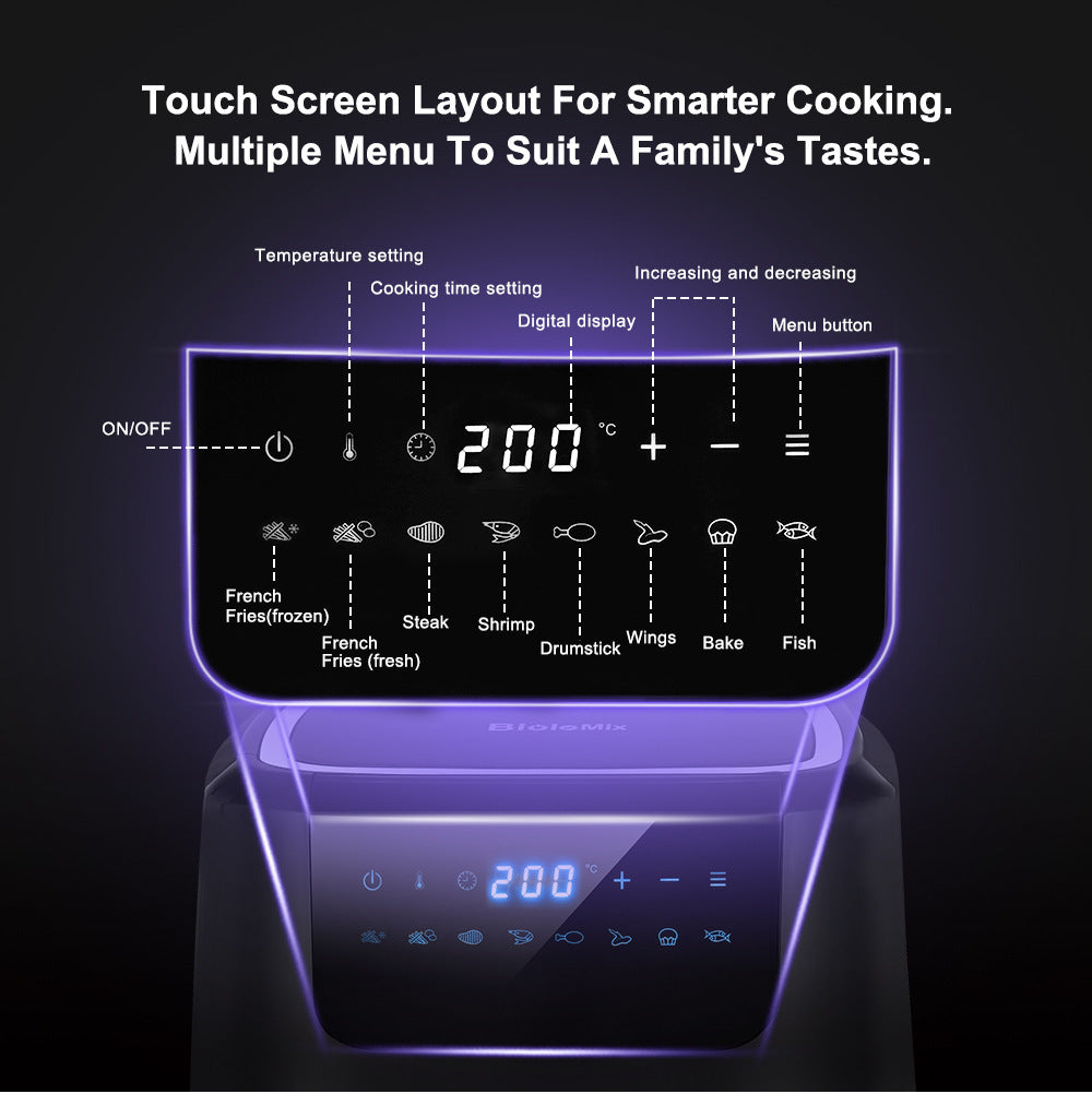 Home Fashion Smart Touch Air Oven - Arovion