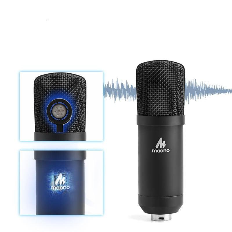 Phone K Song Capacitor Computer Recording Wired Microphone Mic - Arovion