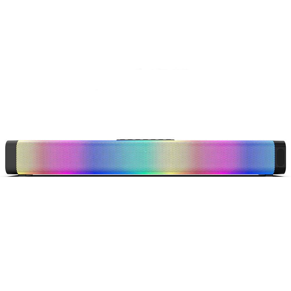 Speakers Powerful Bass Stereo Sound USB 3.5mm Optical Soundbar - Arovion