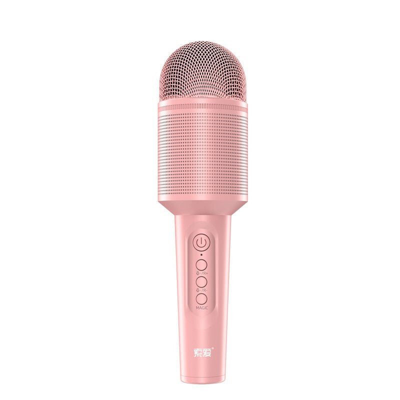 Audio Integrated Microphone Karaoke Wireless Bluetooth - Arovion