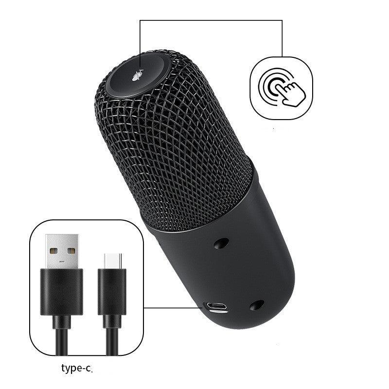 Computer Game Voice Live Broadcast Desktop USB Wired Microphone - Arovion