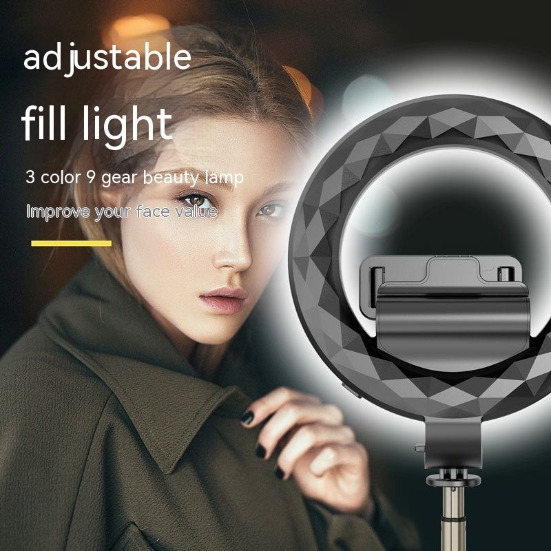 Bluetooth Self Ring LED Fill Light Tripod - Arovion